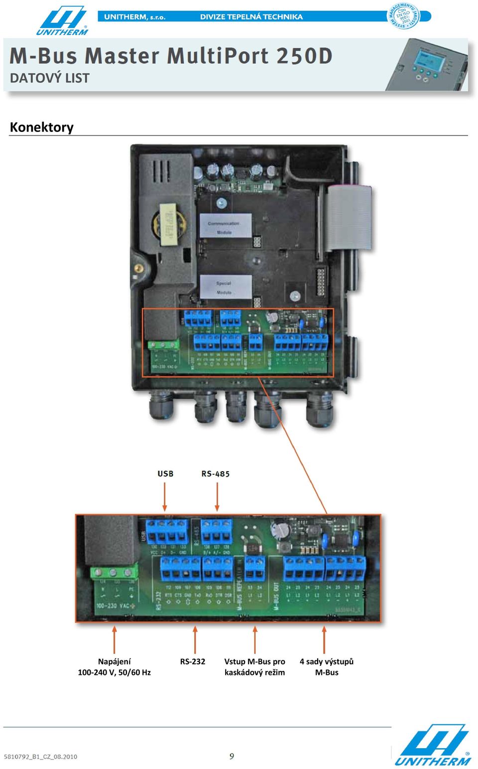 Vstup M Bus pro