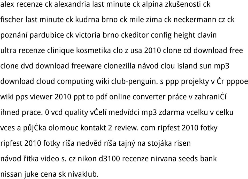 club-penguin. s ppp projekty v čr pppoe wiki pps viewer 2010 ppt to pdf online converter práce v zahraničí ihned prace.