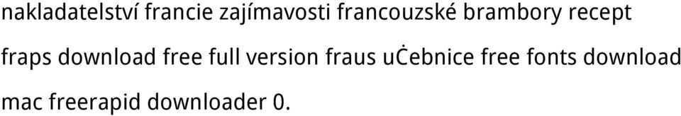 download free full version fraus