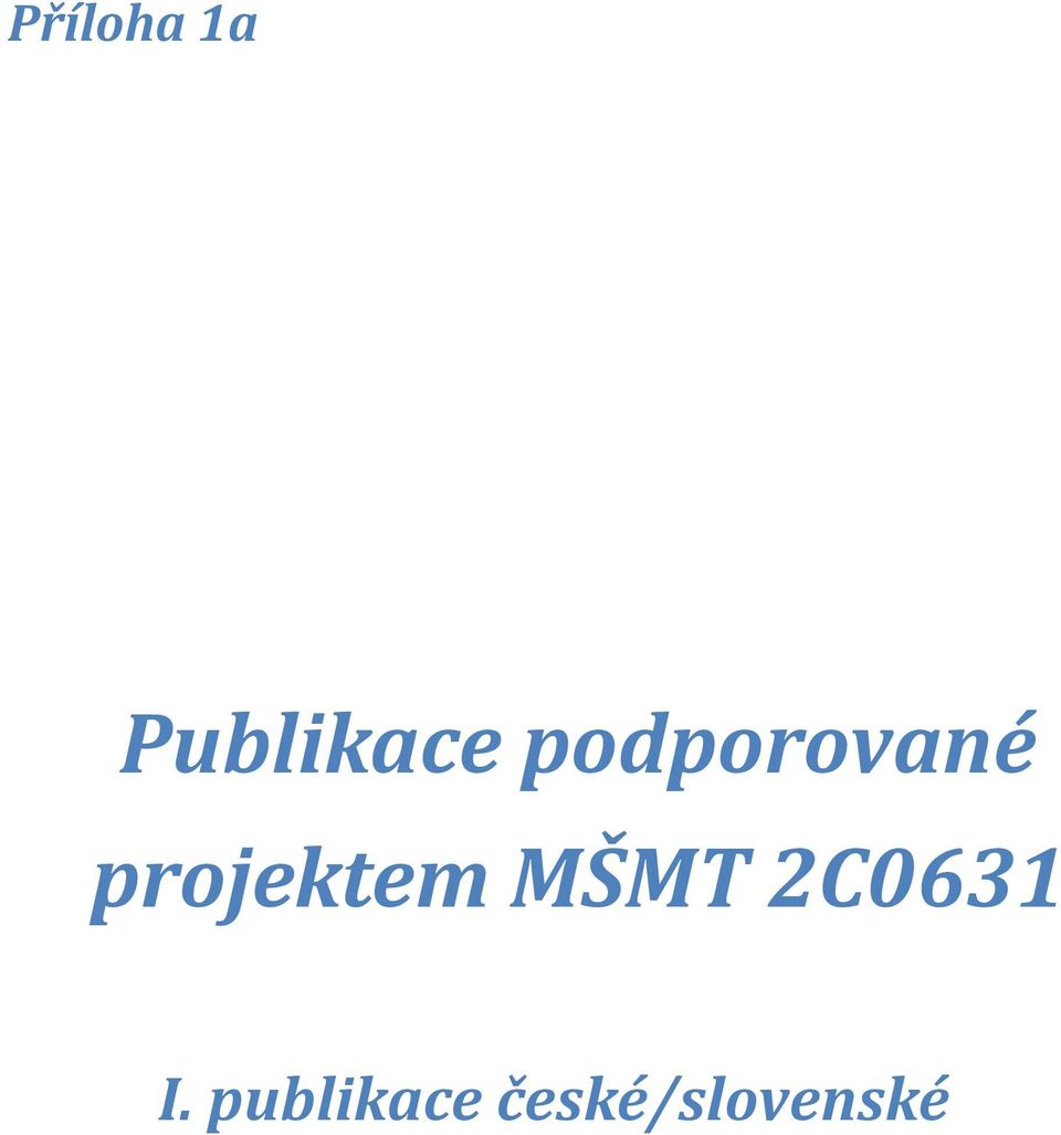 projektem MŠMT
