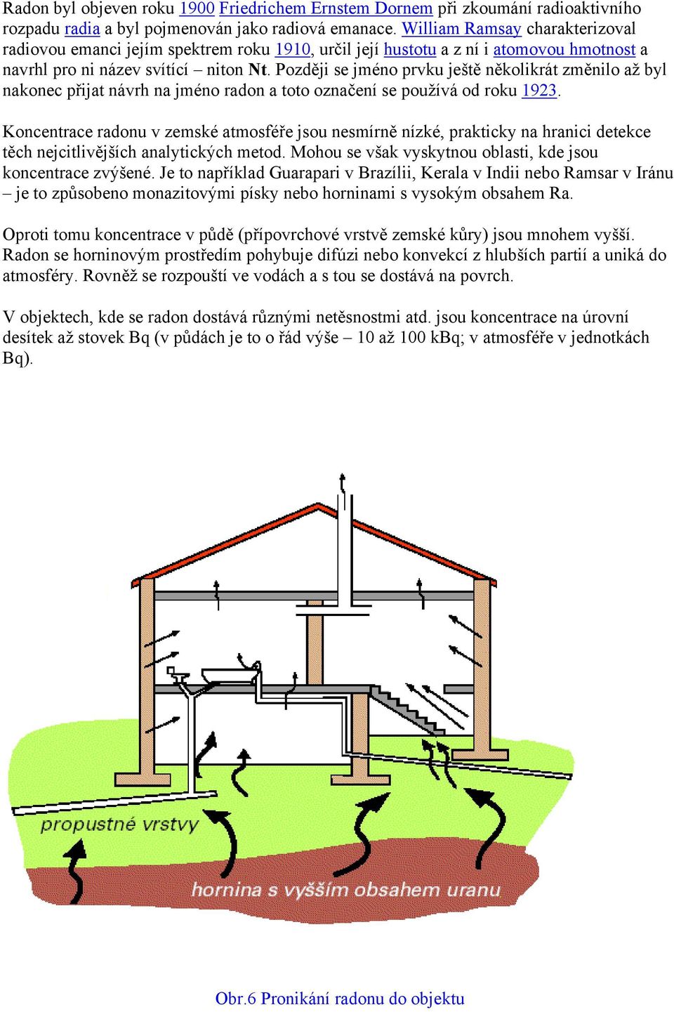 Později se jméno prvku ještě několikrát změnilo až byl nakonec přijat návrh na jméno radon a toto označení se používá od roku 1923.
