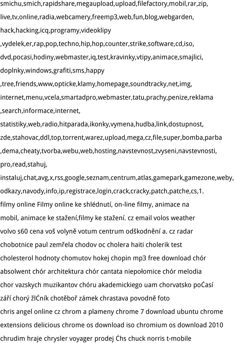 doplnky,windows,grafiti,sms,happy,tree,friends,www,opticke,klamy,homepage,soundtracky,net,img, internet,menu,vcela,smartadpro,webmaster,tatu,prachy,penize,reklama,search,informace,internet,