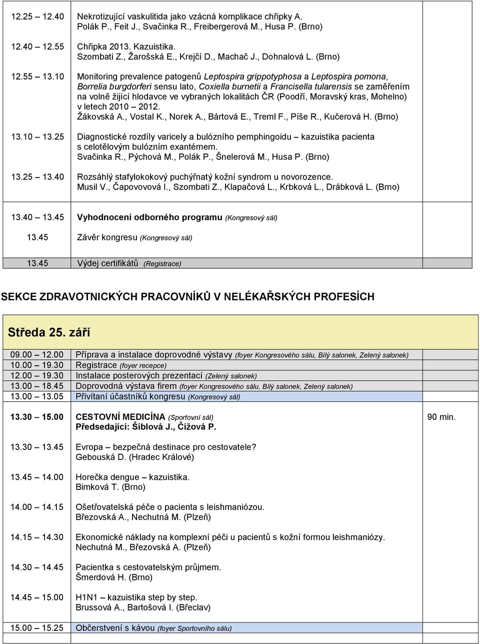 (Brno) Monitoring prevalence patogenů Leptospira grippotyphosa a Leptospira pomona, Borrelia burgdorferi sensu lato, Coxiella burnetii a Francisella tularensis se zaměřením na volně žijící hlodavce