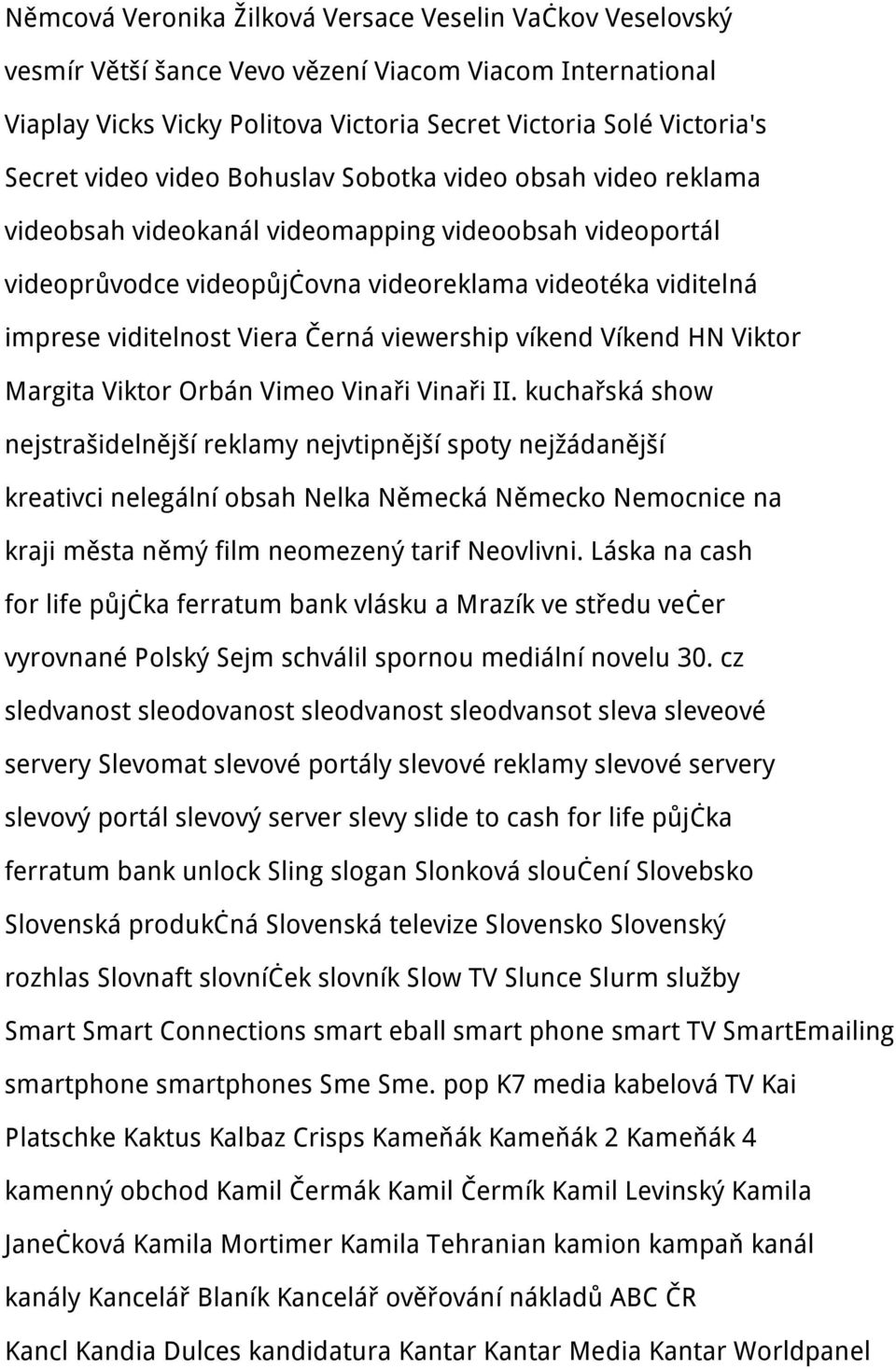 Černá viewership víkend Víkend HN Viktor Margita Viktor Orbán Vimeo Vinaři Vinaři II.