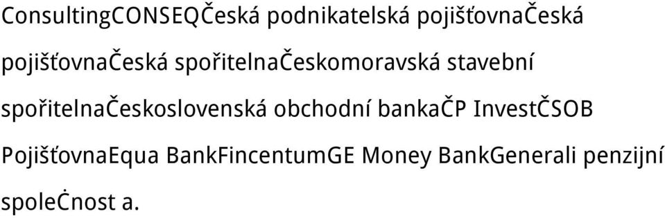 spořitelnačeskoslovenská obchodní bankačp InvestČSOB