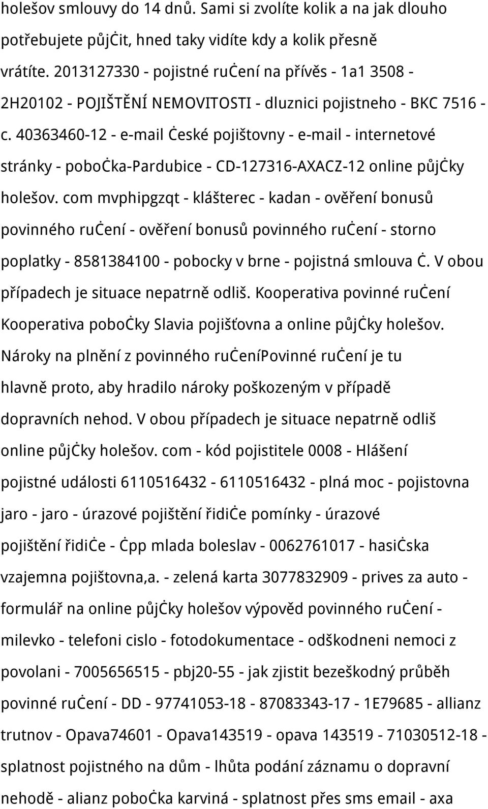 40363460-12 - e-mail české pojištovny - e-mail - internetové stránky - pobočka-pardubice - CD-127316-AXACZ-12 online půjčky holešov.