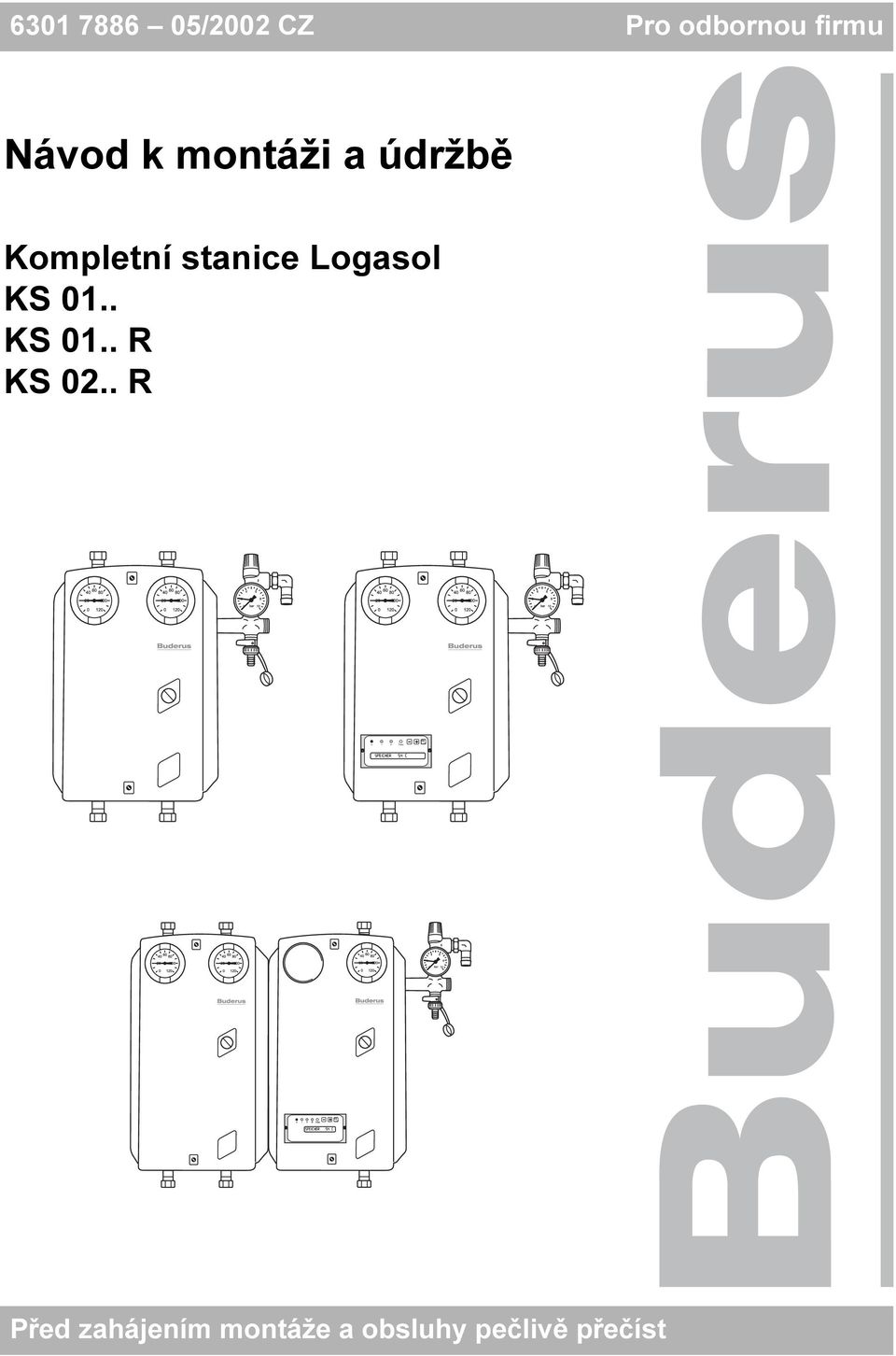 Kompletní stanice Logasol KS 0.. KS 0.. R KS 02.