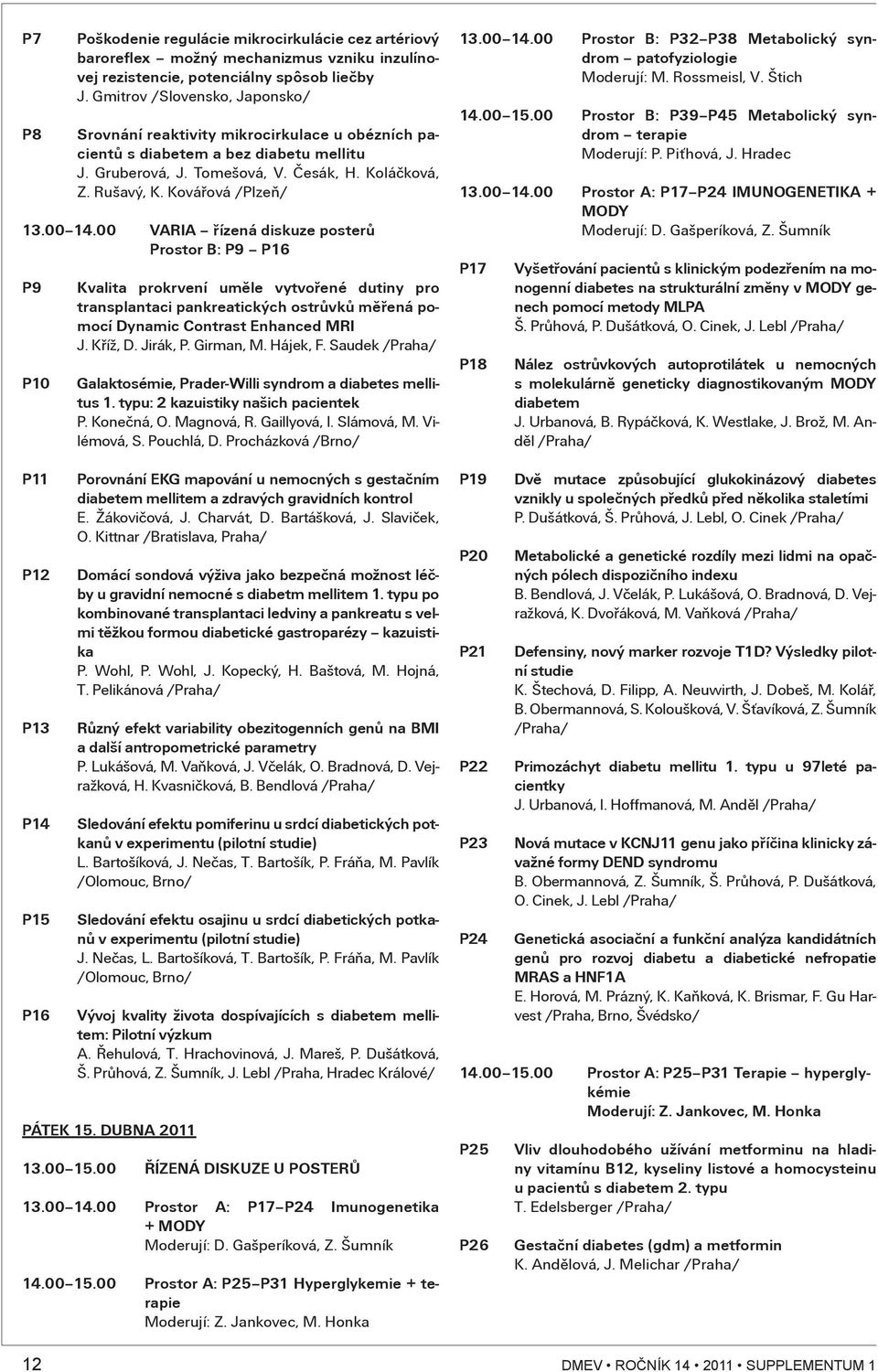 Kováøová /Plzeò/ 13.00 14.