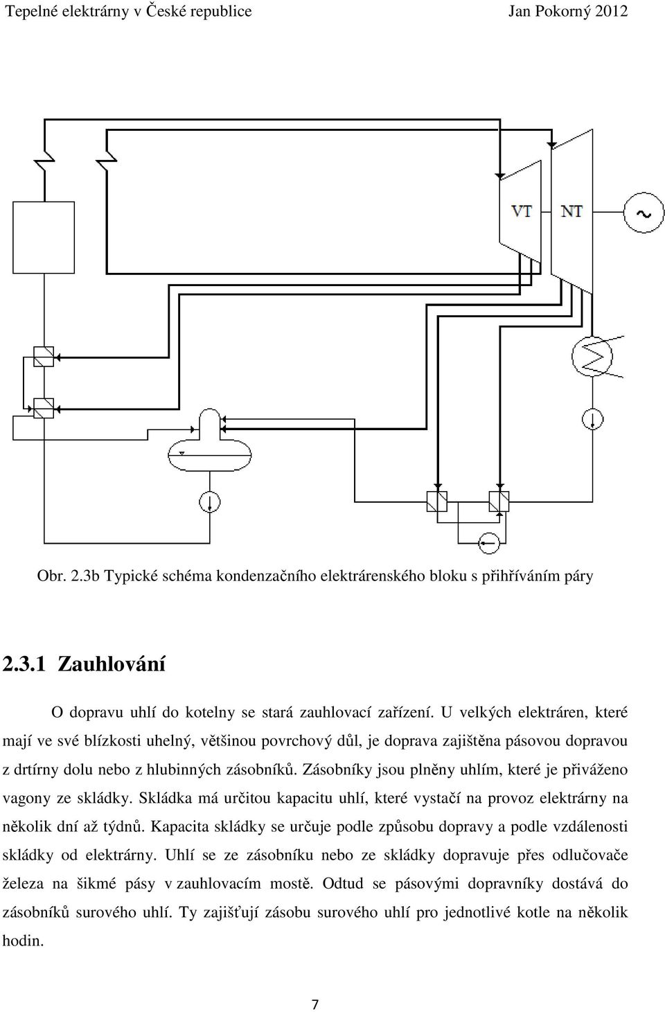 Zásobníky jsou plněny uhlím, které je přiváženo vagony ze skládky. Skládka má určitou kapacitu uhlí, které vystačí na provoz elektrárny na několik dní až týdnů.