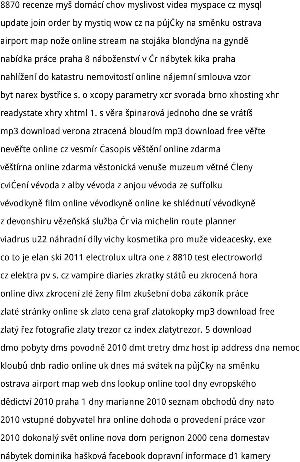 s věra špinarová jednoho dne se vrátíš mp3 download verona ztracená bloudím mp3 download free věřte nevěřte online cz vesmír časopis věštění online zdarma věštírna online zdarma věstonická venuše