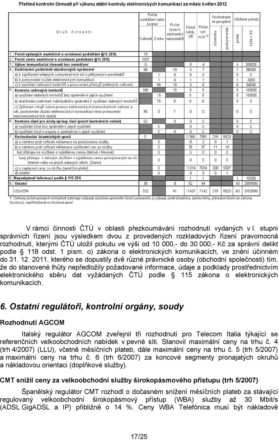 1 písm. o) zákona o elektronických komunikacích, ve znění účinném do 31. 12.