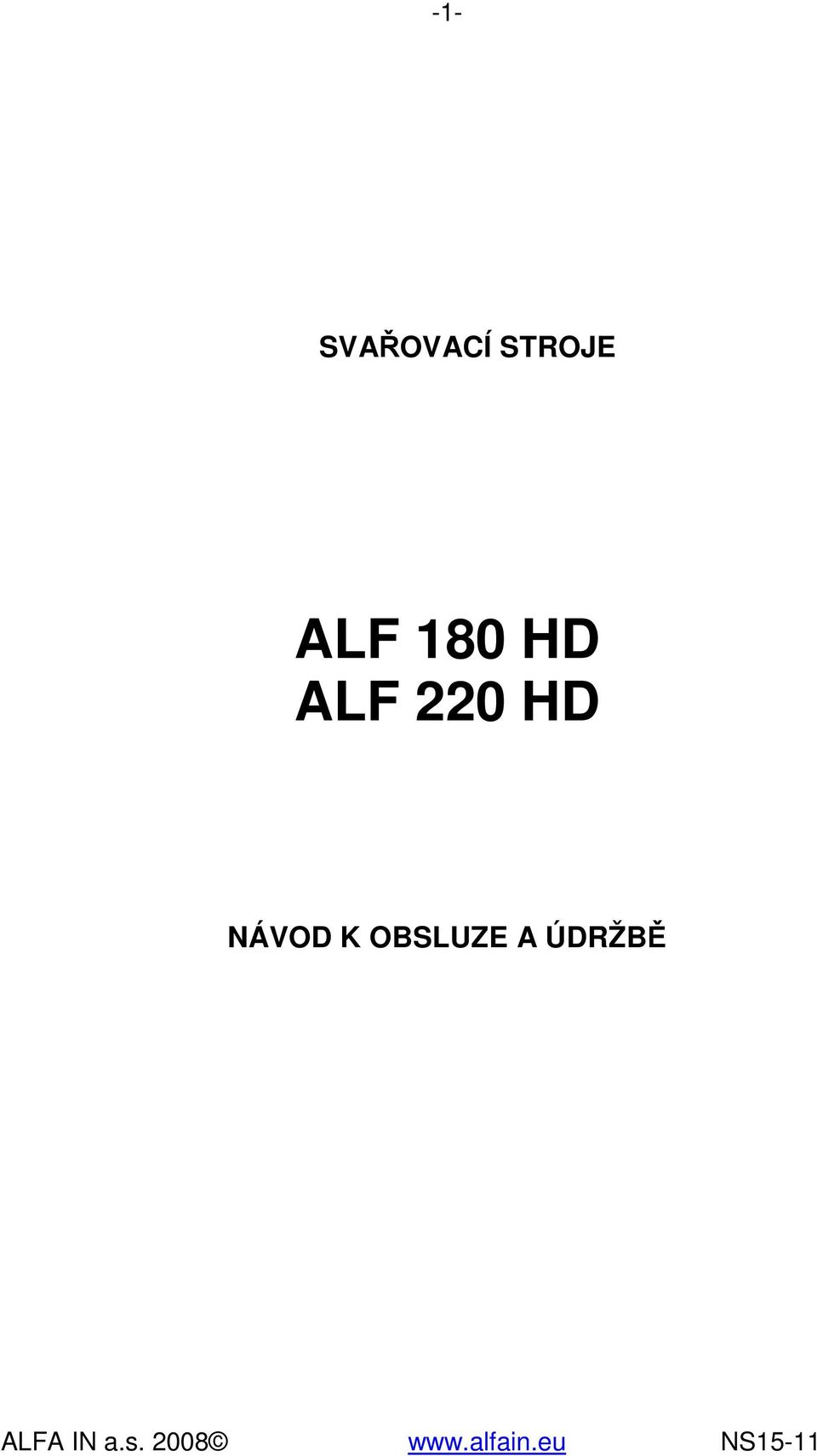 HD ALF 220 HD