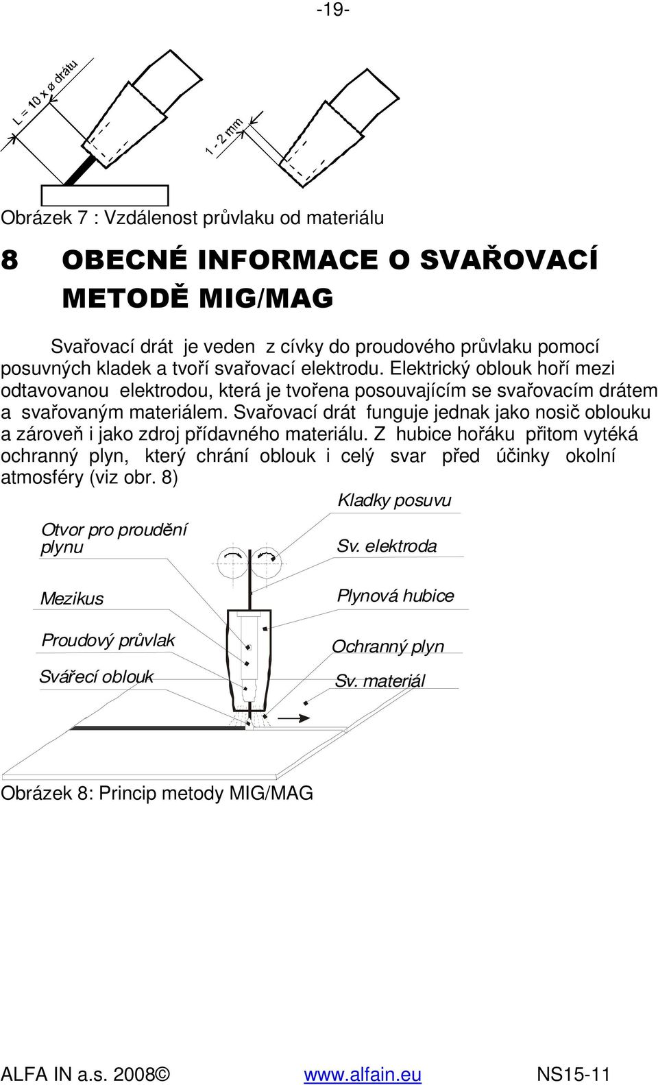 Svařovací drát funguje jednak jako nosič oblouku a zároveň i jako zdroj přídavného materiálu.