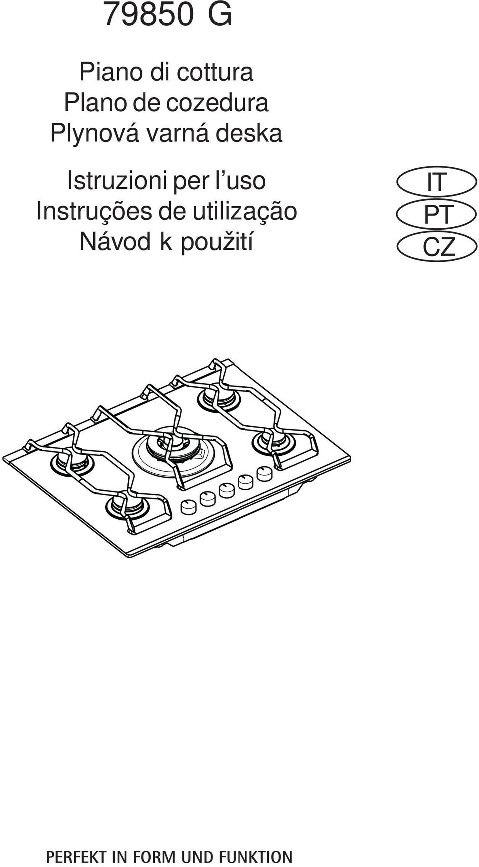 Istruzioni per l uso Instruções