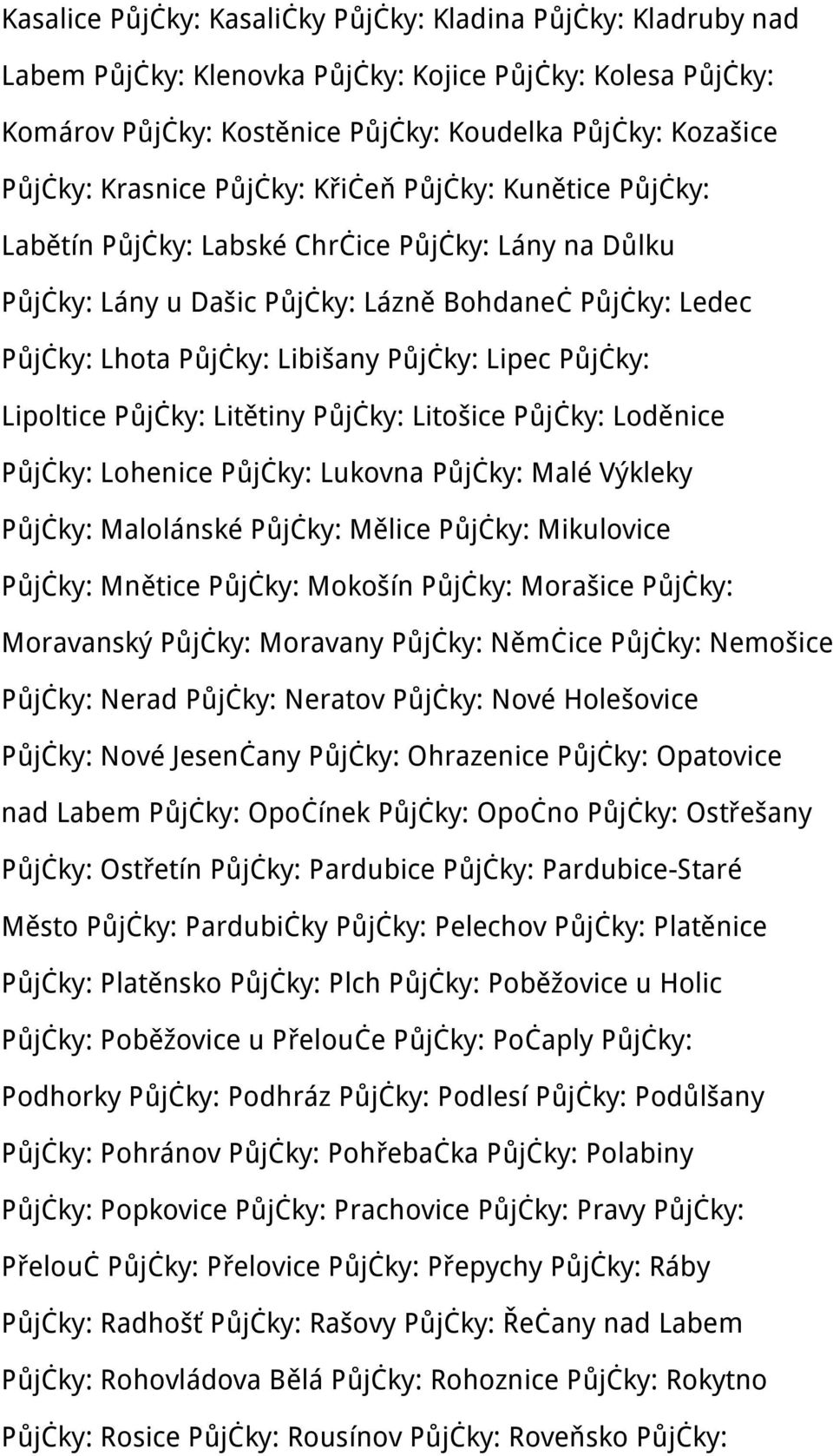 Lipec Půjčky: Lipoltice Půjčky: Litětiny Půjčky: Litošice Půjčky: Loděnice Půjčky: Lohenice Půjčky: Lukovna Půjčky: Malé Výkleky Půjčky: Malolánské Půjčky: Mělice Půjčky: Mikulovice Půjčky: Mnětice