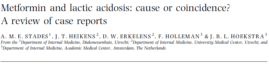 MAC S HYPERLAKTATÉMIÍ ASOCIOVANÁ S METFORMINEM nejzávažnější komplikace léčby metforminem/biguanidy incidence