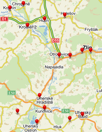 klinik poskytujících profesionální
