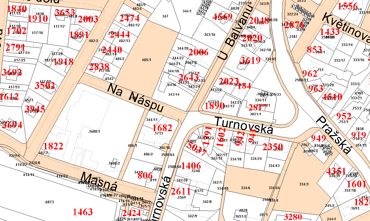 B) 11. nesouhlas s prodejem částí p.p.č. 406/1 o výměře cca 140 m 2 a o výměře cca 85 m 2 (celková výměra 329 m 2 ) v k.ú. Jablonec nad Nisou O prodej tohoto pozemku požádali manželé P., r. 1962 a A.