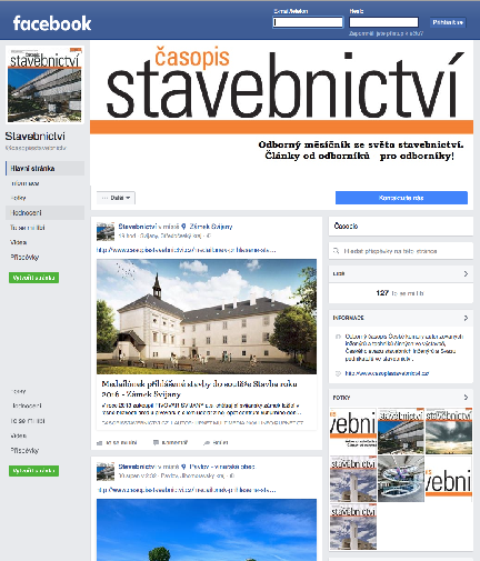 internetová prezentace časopisu stavebnictví Webové stránky časopisu Stavebnictví Aktuální