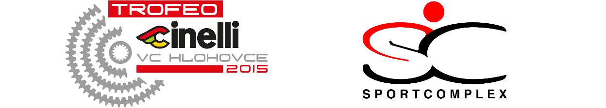 Místo konání: Hlohovec Datum konání: 28/03/2015 Kategorie: Muži Elite Poř. St. č. Příjmení Jméno Trofeo CINELLI - VC Hlohovce 2015 Oficiální výsledková listina Ročník Země Oddíl Cílový čas Zpoždění 1.