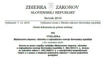 Změna vyhlášky o energetickej hospodárnosti budov na SR (324/2016