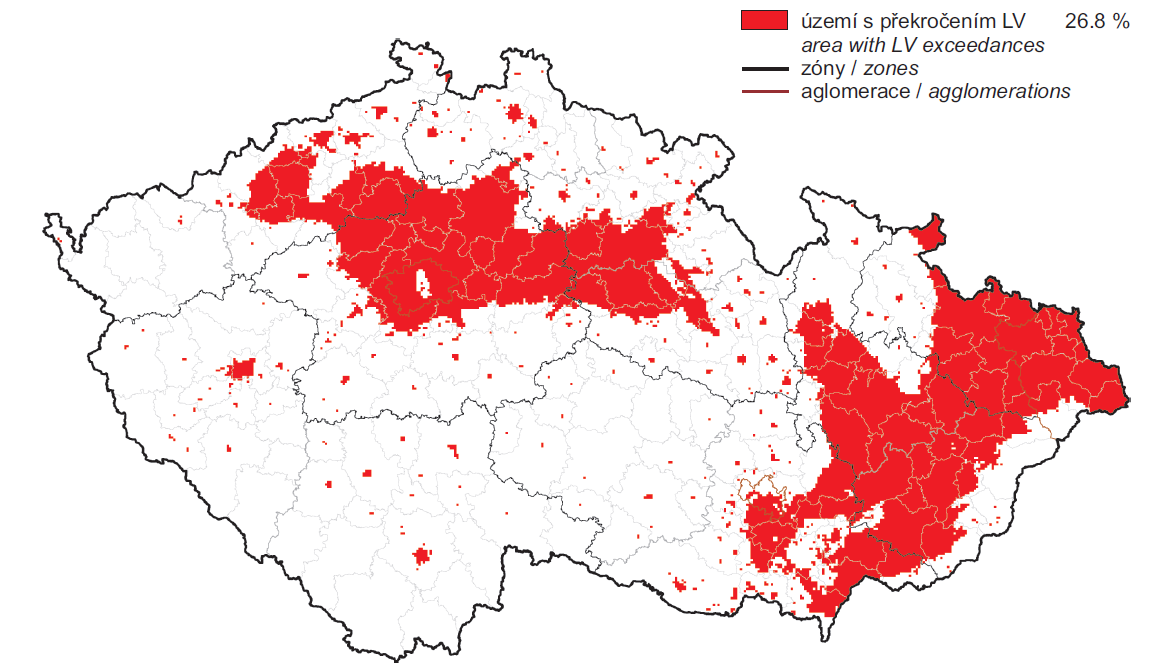 Oblasti se zhoršenou