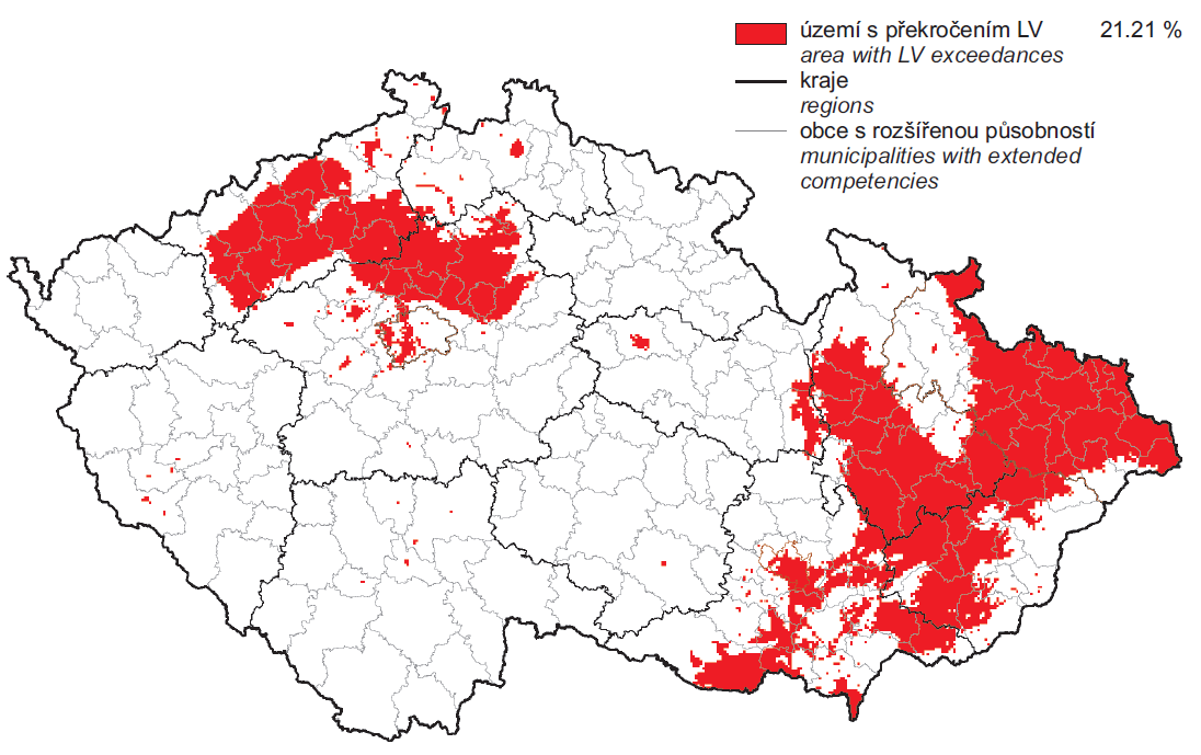 Oblasti se zhoršenou