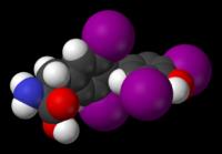 5. Antagonisté thyroxinu Thyroxin (označovaný T4) je hormon produkovaný štítnou žlázou podílející se na většině metabolických procesů v mnoha tkáních T4 se v krvi váže na transthyretin (TTR) krevní