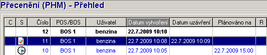 Přecenění automatické Ceny se změní dle nastaveného času, přítomnost odpovědného pracovníka není nutná.