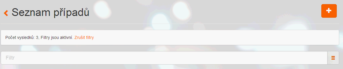 tlačítkem Zrušit filtry Poznámka: Do filtru můžete zadat i divokou kartu (hvězdičku) *. Např.