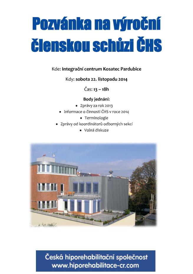 veřejnost, medializace, licence hiporehabilitačních koní. Aktuální seznam středisek, která splňují statut SPV lze nalézt na webových stránkách http://www.hiporehabilitace-cr.com.