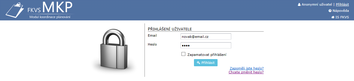 Ministerstvo financí - Informační systém finanční kontroly ve veřejné správě OBR. 1 MKP úvodní stránka IS FKVS Splněním podmínek kapitol 2.1.1 a 2.1.2 je možné přistoupit k prvnímu přihlášení do modulu MKP.