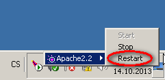 2.2 Instalace PHP 1. ZIP archiv obsahující soubory je opět vhodné rozbalit do výše zmíněné složky (např. C:\webserver\). Složka tedy obsahuje 2 podsložky: Apache a PHP 2.