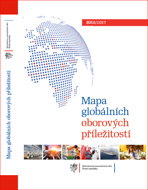 Mapa globálních oborových příležitostí Unikátní nástroj pro hledání oborových příležitostí českého exportu Pomáhá identifikovat perspektivní možnosti pro uplatnění českých podniků na zahraničních