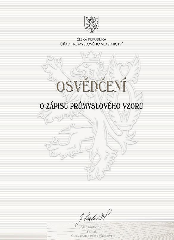 Řízení o přihlášce průmyslového vzoru Podání přihlášky Úplný průzkum Zamítnutí přihlášky* Zastavení řízení o přihlášce* Zápis průmyslového vzoru do