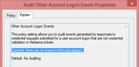 2.2. Audit account management Doporučení: auditovat události typu Failure jen na DC.