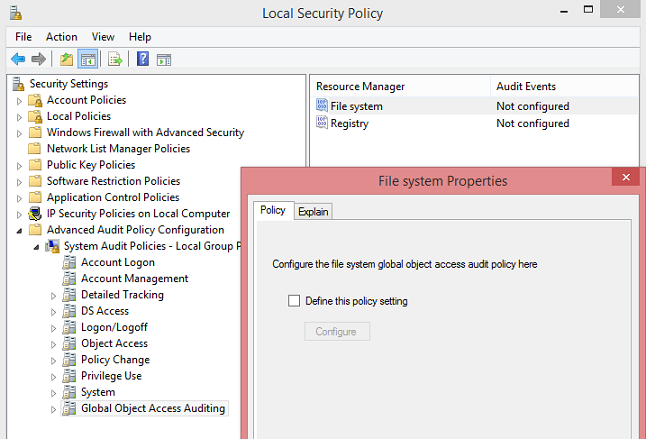 2.10. Global Object Access Auditing 2.