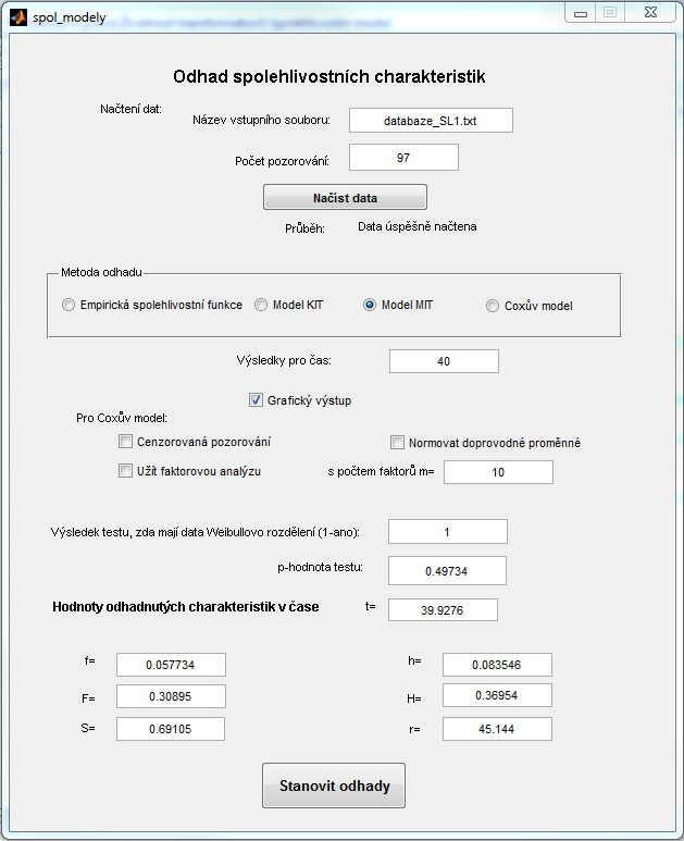 Obr. 45 Vstupní okno RChE 1.0 2.