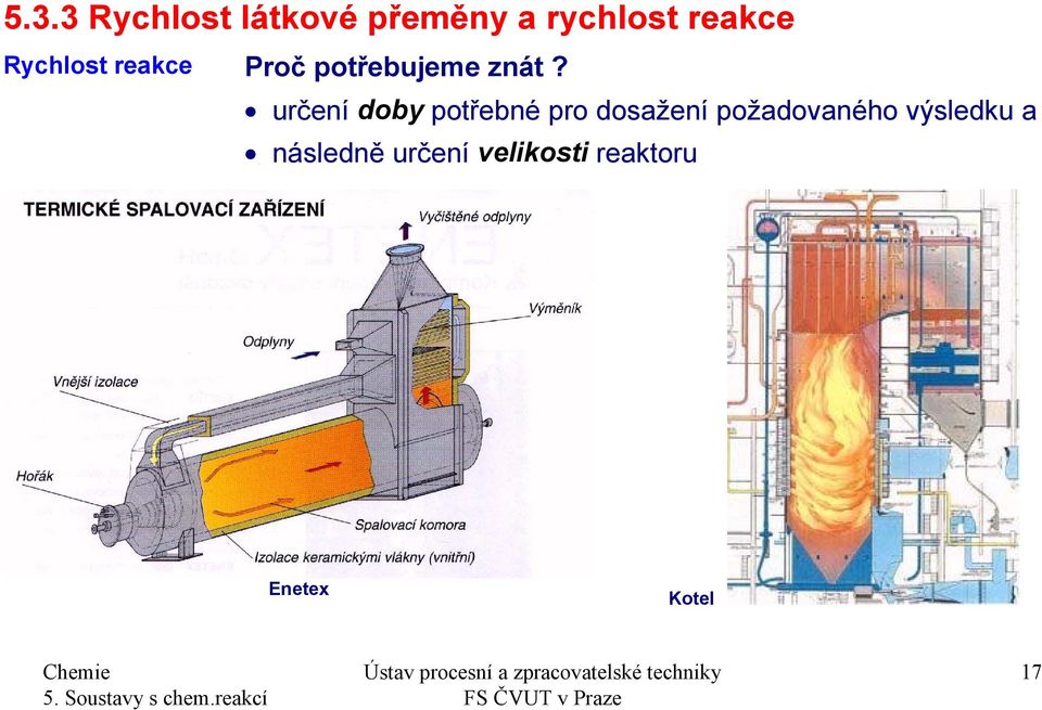 určení doby potřebné pro dosažení požadovaného