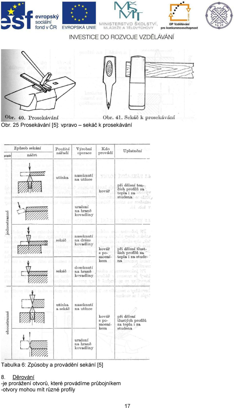 sekání [5] 8.