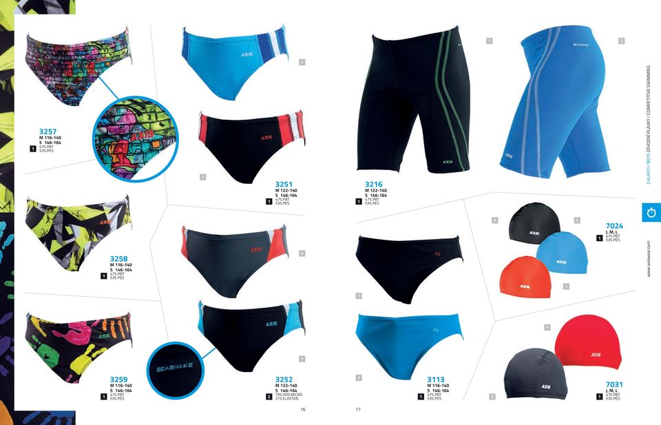 / COMPETITIVE SWIMMING 9 M -40 S 4-4 M -40 S