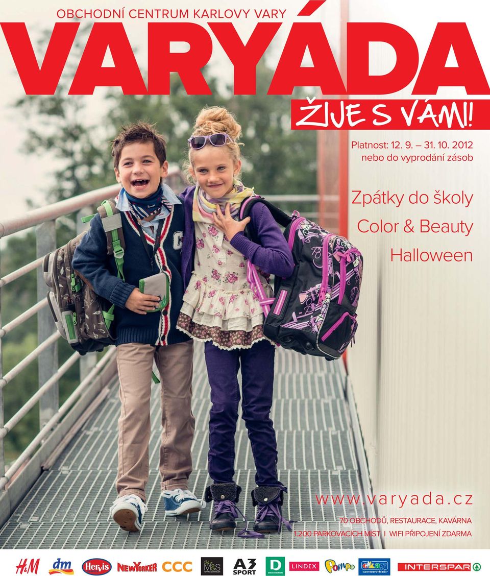 2012 nebo do vyprodání zásob Zpátky do školy Color &