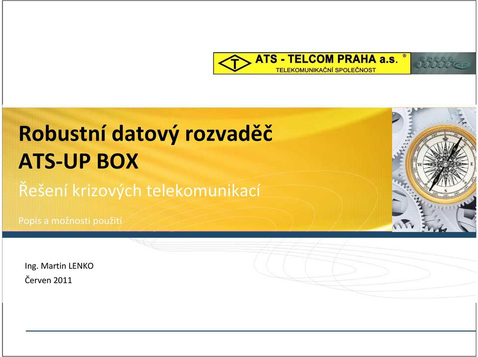 telekomunikací Popis a