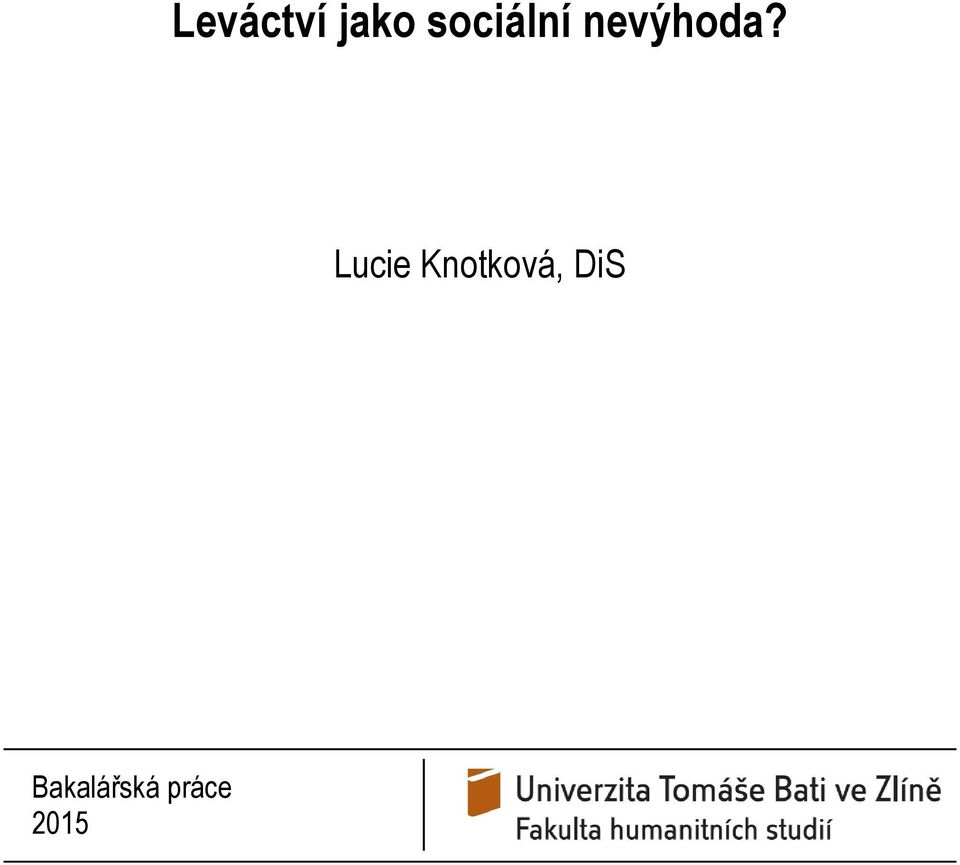 Lucie Knotková,