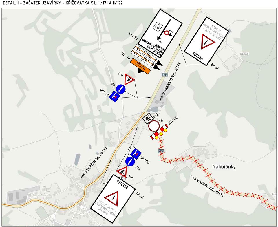 II/172 B1 <<< STRAŠÍN SIL.