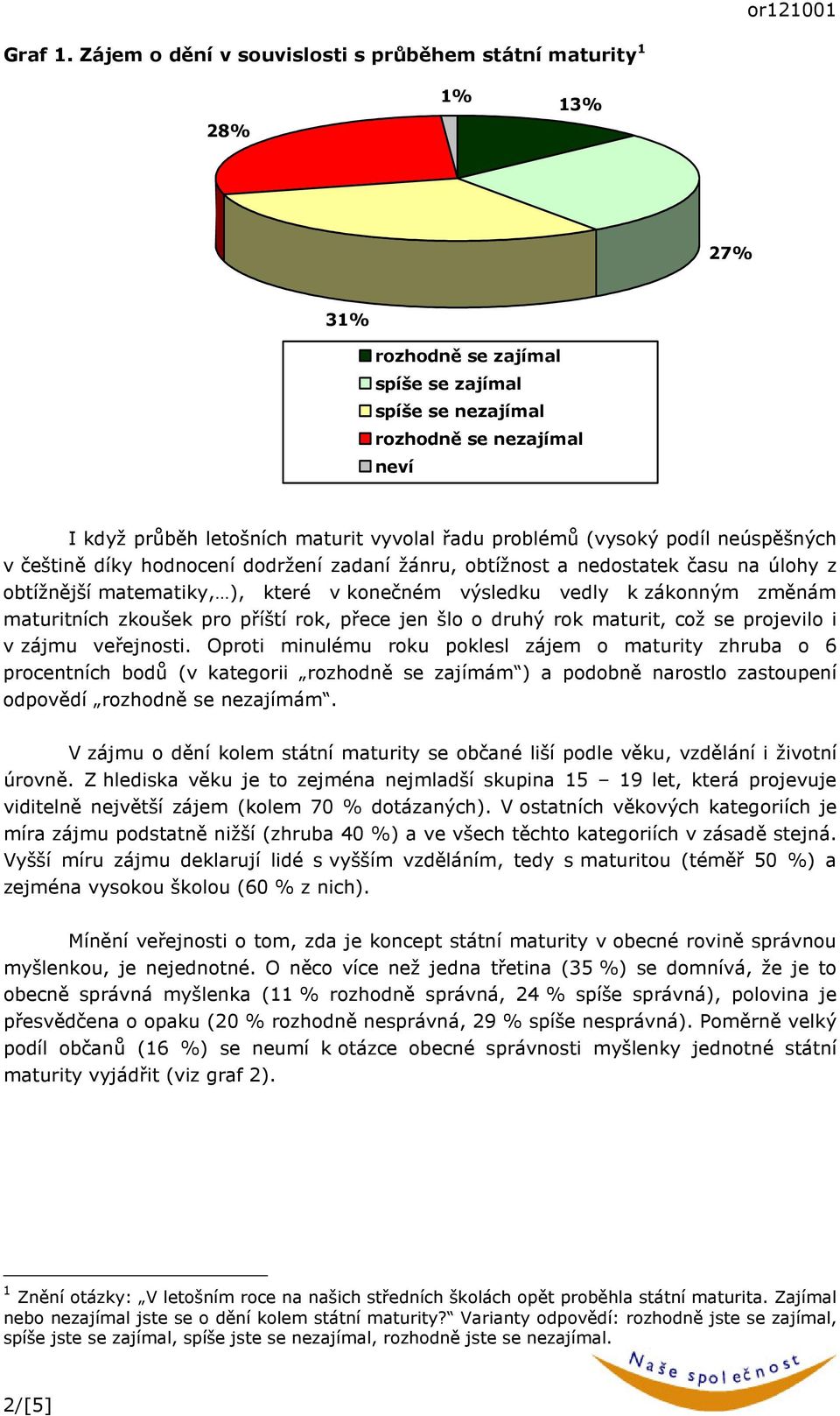 problémů (vysoký podíl neúspěšných v češtině díky hodnocení dodržení zadaní žánru, obtížnost a nedostatek času na úlohy z obtížnější matematiky, ), které v konečném výsledku vedly k zákonným změnám