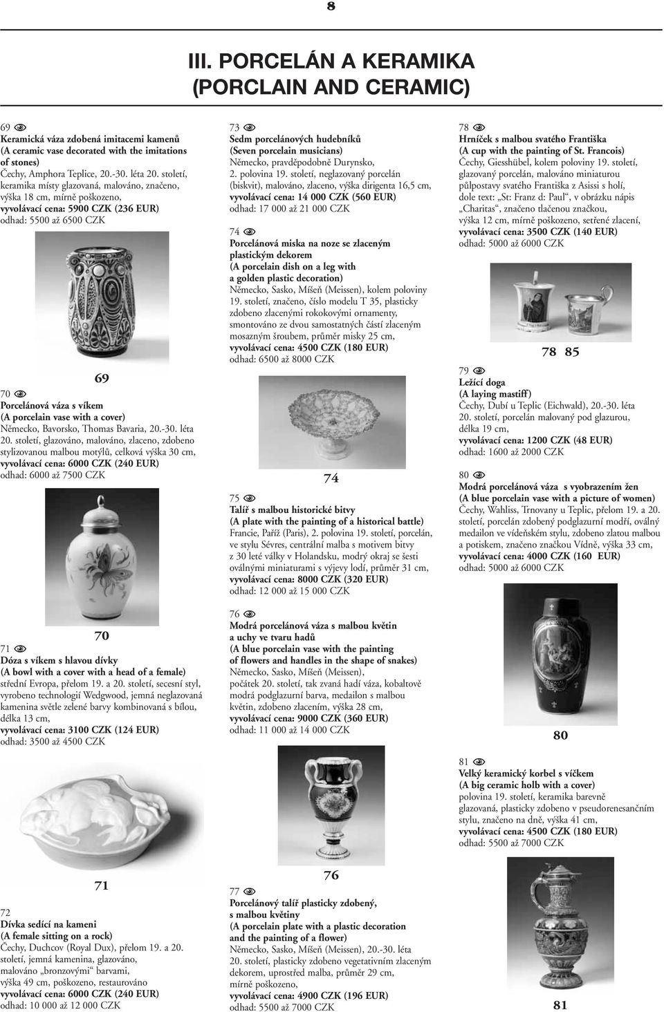 cover) Nûmecko, Bavorsko, Thomas Bavaria, 20.-30. léta 20.