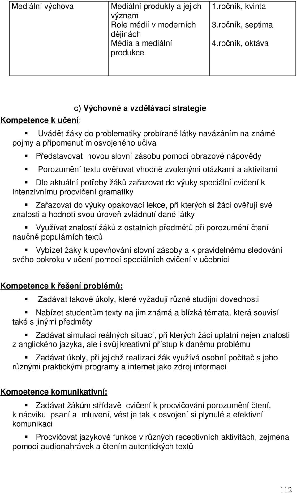 pomocí obrazové nápovdy Porozumní textu ovovat vhodn zvolenými otázkami a aktivitami Dle aktuální poteby žák zaazovat do výuky speciální cviení k intenzivnímu procviení gramatiky Zaazovat do výuky