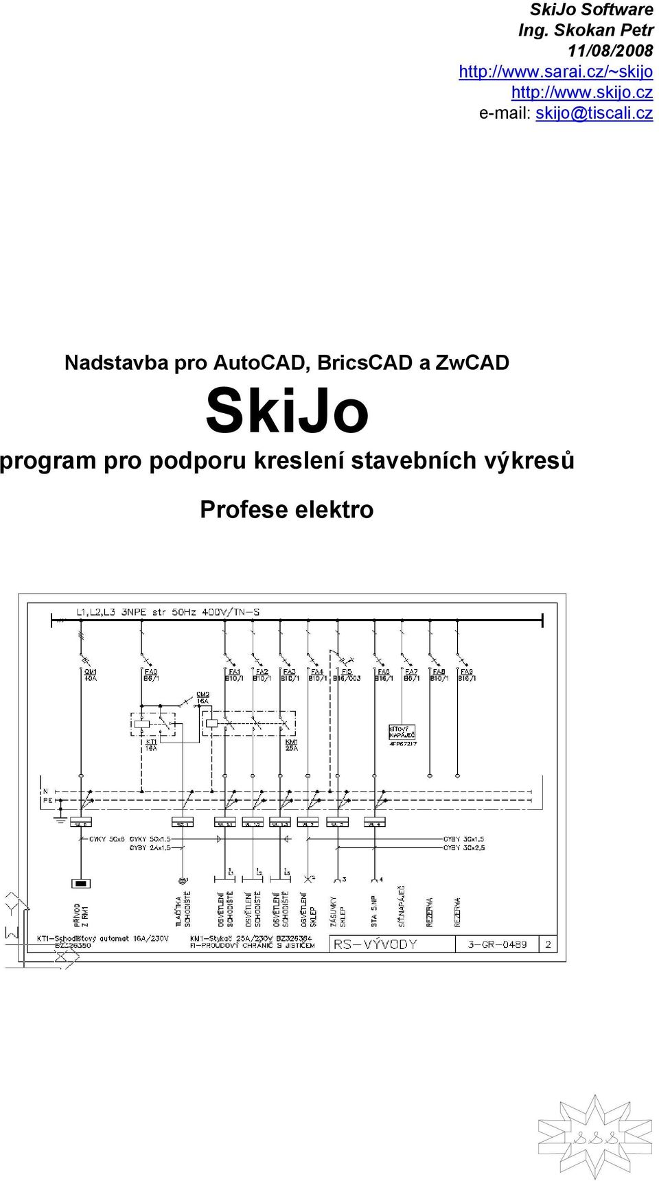 cz Nadstavba pro AutoCAD, BricsCAD a ZwCAD SkiJo