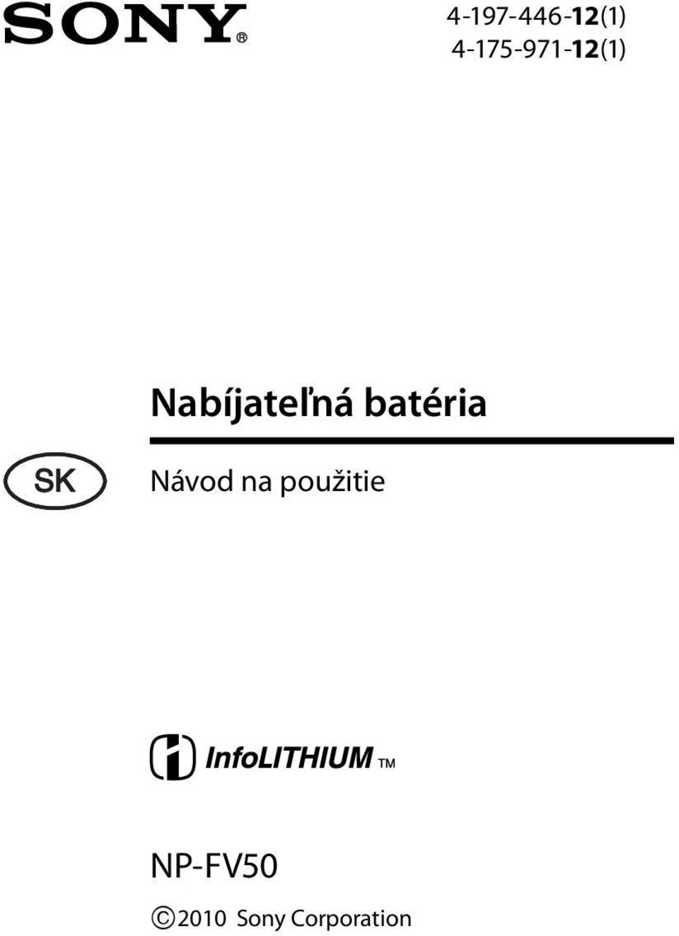 Nabíjateľná batéria